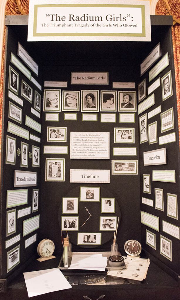 Exhibit Project Example 2 The Radium Girls National History Day
