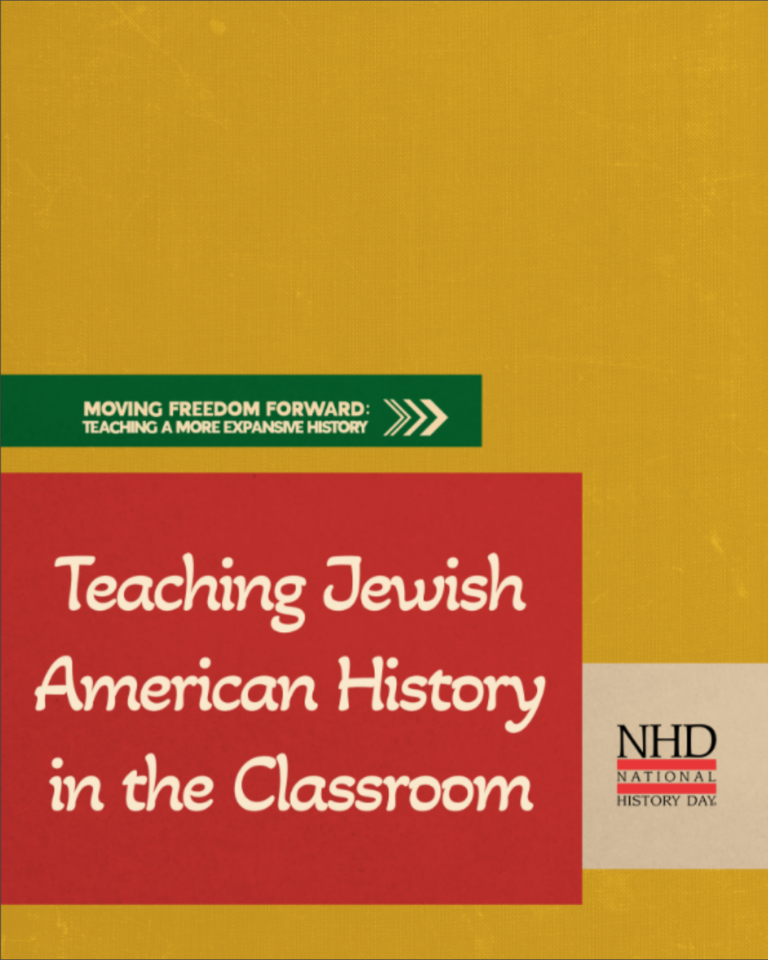 Teaching Jewish American History in the Classroom - National History Day